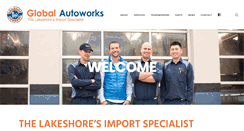 Desktop Screenshot of global-autoworks.com